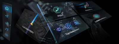 Launcher Concept Design carui design hmi ui ux