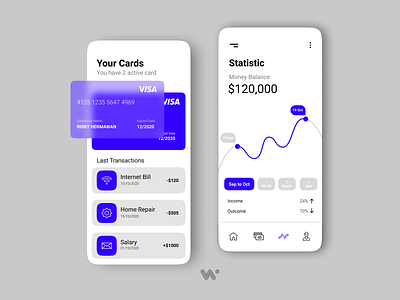 Finance Apps app banking design finance app flat minimal ui ux