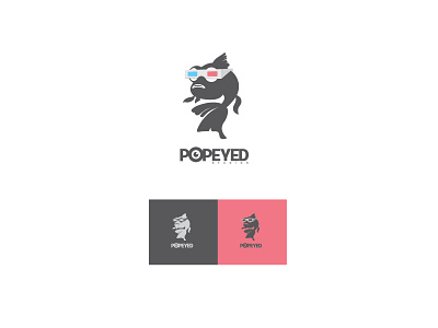 Popeyed Logo Design illustration logo