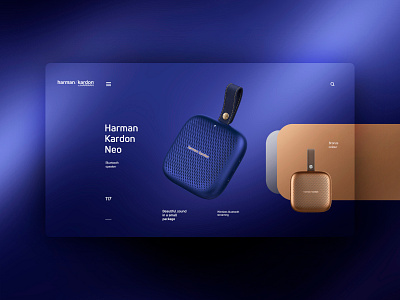 harman kardon design landingpage ui uidesign ux uxdesign website