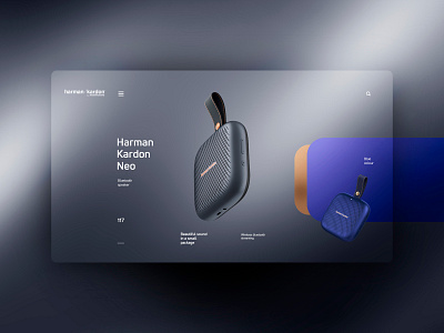 harman kardon design landingpage ui uidesign ux uxdesign website