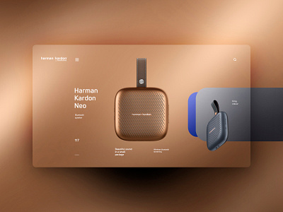 harman kardon design landingpage ui uidesign ux uxdesign website