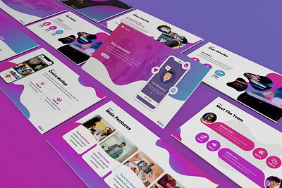 Society – Social Media Presentation Template business presentation clean colorful keynote template lookbook minimal modern pitchdeck powerpoint template presentation simple slides society