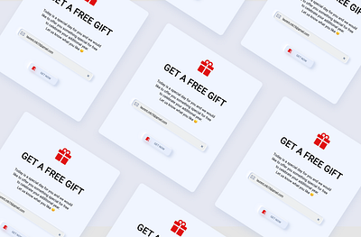 Daily UI :: 036 - Special Offer alignment design free free gift gift minimal offer special special offer ui