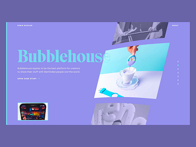 🏠️ Home Slider animation home motion portfolio preview projects slider transition webgl