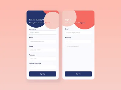 Mobile Banking app app design apple application bank bank app banking app create account finance financial app ios app ios app design sign in sign up ui ux ui