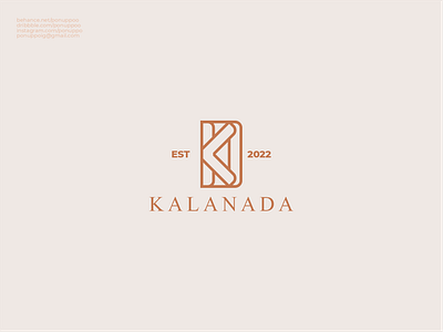 Kalanda brand design branding design illustration initial k letter k logo logodesign logomaker logos modern logo monogram monogram logo sale logo top logo ui vector