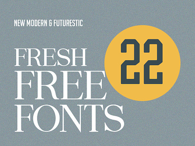 Free Fonts (22 Fresh Fonts) big fonts free fonts freebies fresh fonts graphic design letterng logo fonts typography web fonts