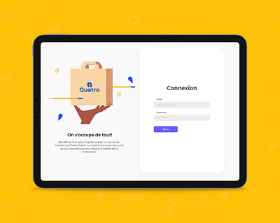 Onboarding for Restaurant App african dashboad dashboard ui designs restaurant app ux uxdesign uxui yellow
