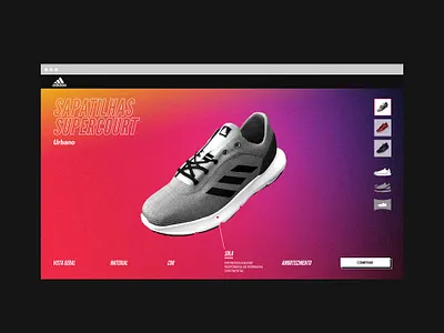 UI&UX Adidas 3D Explorer adidas graphic design ui uiux uiuxdesign ux