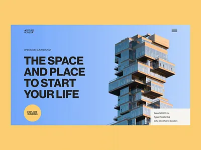 Architecture Building Website apartments architectural architecture architecture website buildings company design homepage interaction design interface landing minimalistic team typography ui ux web web design website