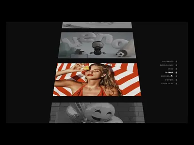 ⚡️ Fast Navigation animation menu navigation portfolio transition ux webgl