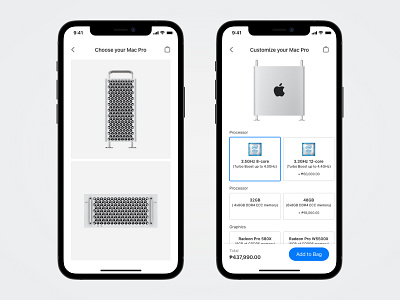 Customize Product adobe xd adobexd customize customize product daily daily 100 challenge dailyui dailyuichallenge ios app mobile app ui ui design uidesign