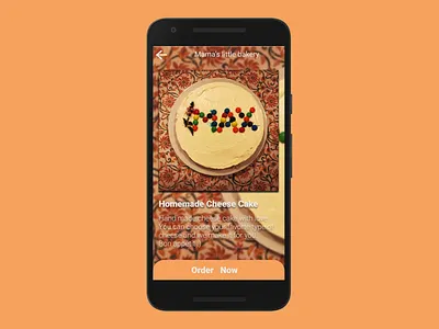 Day 12 single item #DailyUI app bakery dailyui dailyuichallenge design e commerce app item card item page product page ui
