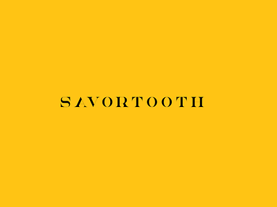 SAVORTOOTH branding branding and identity food food brand icon logo logo type mark website website design word mark youtube