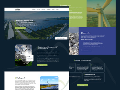 Gaspara design homepage interface landing page ui web web design website website design