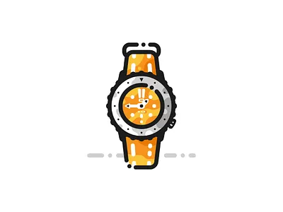Seiko 5 design illustration seiko style watch