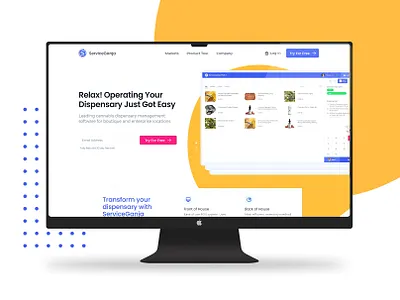 Service Ganja - Home Page design typography ui ui design ux website design