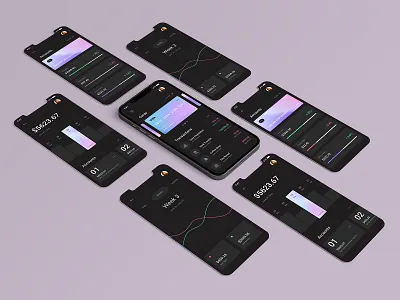 User-Friendly Design For A Finance Mobile App 3d agency animation application art branding design figma graphic design illustration logo mobile app mockups motion graphics technologies ui ux website