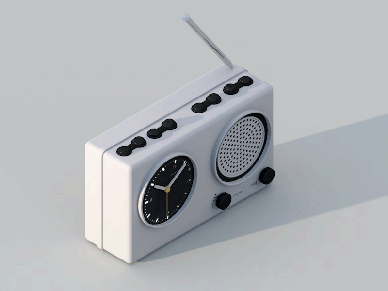 Braun x Dieter Rams braun c4d design dieterrams graphic illustration motion moving