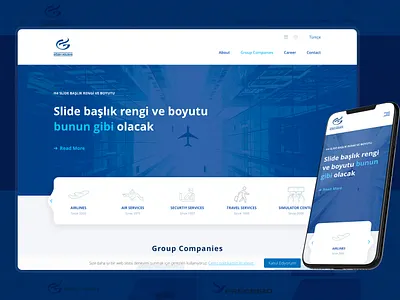 Gözen Holding | Home Page clean design minimal ui ux web