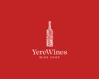 YereWines Wine Shop branding design logo