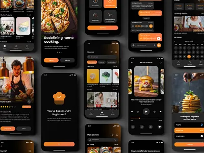 Food Recipe App app design food food order food recipe food recipe app minimal modern recipes ui ux