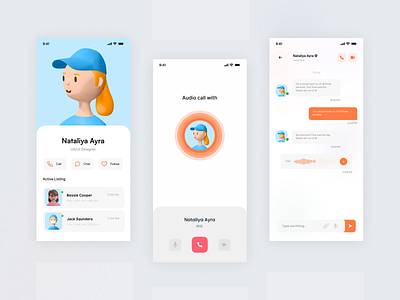 Chat App activity appdesign chat chat app chatbot chatting clean ui contact contating message mobile app photos and videos post share social social media tiktok ui design uidesign uiux