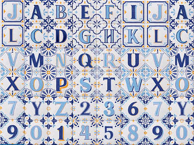 36 days of type 2019 2019 36 days 36 days of type abecedario azulejos challenge letras lettering letters portugal portuguese portugués tiles