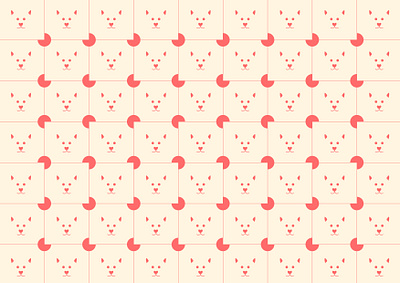 Pooch logo Pattern brand graphic deisgn logo pattern