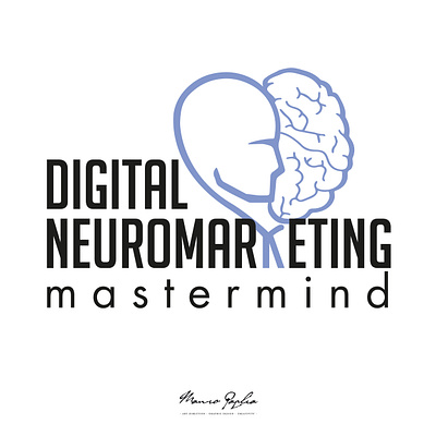 Digital Neuromarketing Mastermind · LOGO artdirection artdirector brand design brand identity branding graphic graphic design graphicdesign illustration illustrator logo logo design logodesign logotype