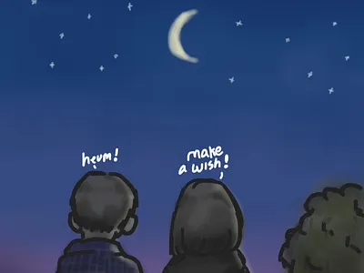 shooting stars art digital digitalart draw illustration