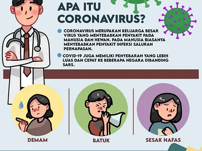 poster corona 2 art branding brosur design digital digitalart draw icon illustration logo