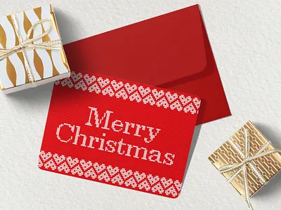 Christmas cards Printable Design with Merry Christmas sign christmas christmas card knit knitting merry christmas