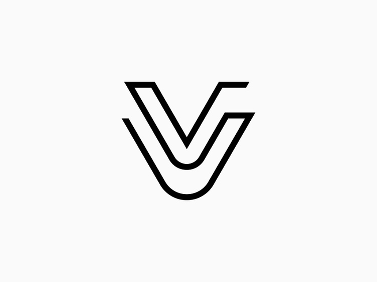 VV - Logo design, letter, branding by Satriyo Atmojo on Dribbble