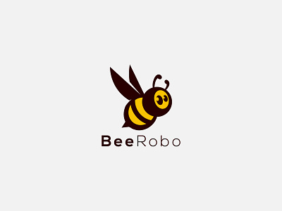Bee Logo app bee bee logo bee wings branding design game honey honey bee honey logo hornet hornet logo illustration logo strong ui ux vector wings