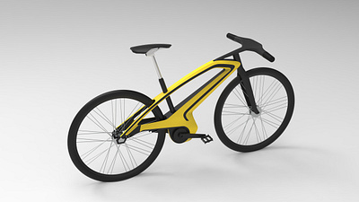 Bike 3d model automotive design illustration industrialdesign