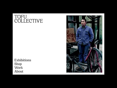 Tofu Collective® — 1 / 4 ecommerce layout magazine web website