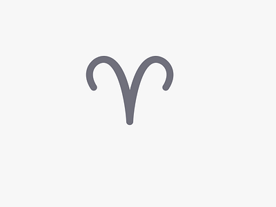 Aries aries illustration sign