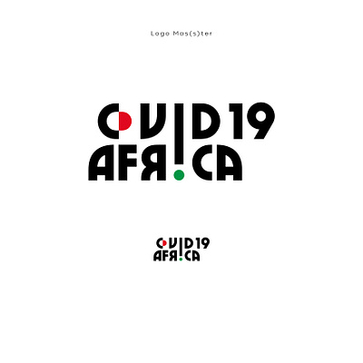 Covid19 Africa - Final Logo adobe branding covid19 digital logo logodesign typo typography vector visual design