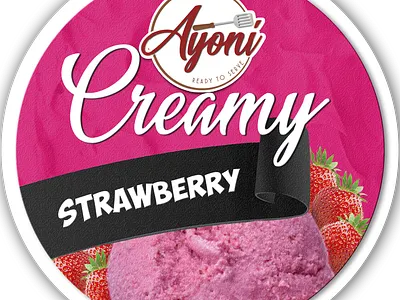 icecreamsticker brand design