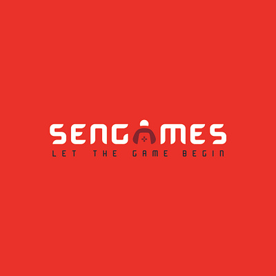 REJECTED - SENGAMES Logo adobe branding design logo logodesign logotype typo