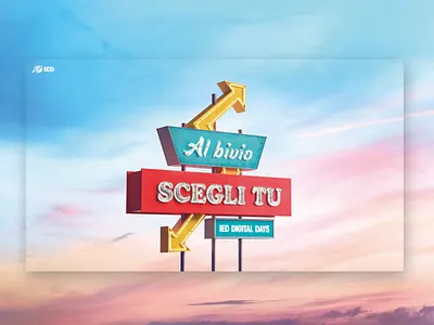 IED 2020 advertising billboard billboard design branding campaign design photoshop postproduction school typography