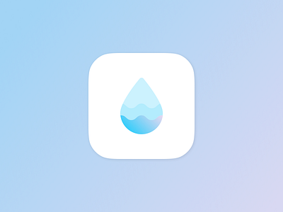 App Icon - Daily UI #5 app icon app icon logo branding daily 100 challenge daily ui 005 dailyuichallenge design design app dizzarro design ios ui water wordpress wordpress development