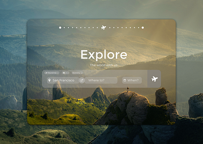 Daily UI 068 clean daily ui daily ui 068 daily ui 68 dailyuichallenge explore figma flight search flight search desgin flight search ui google google flights minimal nature simple travel ui userexperience userinterface ux