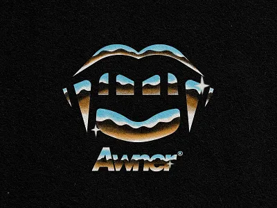 Chrome Fangs awner chrome gradient metal vampire