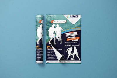 flyer for virtual fitness and sport skills session brochure brochure design business flyer business flyers designbusiness designevent flyer designlogo designposter flyer flyer design flyerbrochure flyers poster