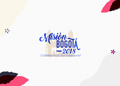 Misión Bogotá - Event brand branding city event event branding events illustration logo tourism visual design