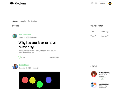 Medium Redesign