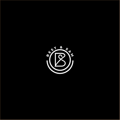 BEST & SAM LOGO DESIGN black branding icon identitydesign illustration logo logodesigner logodesigns typography ux